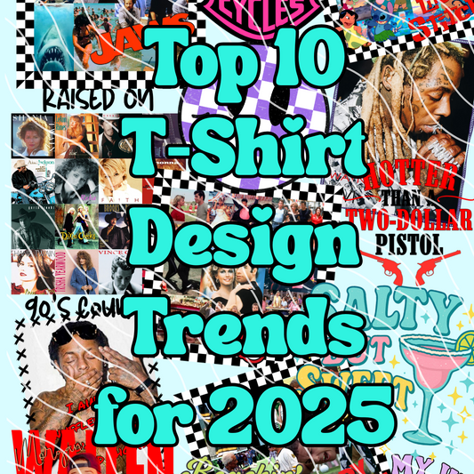Top 10 Summer T-Shirt Design Trends for 2025