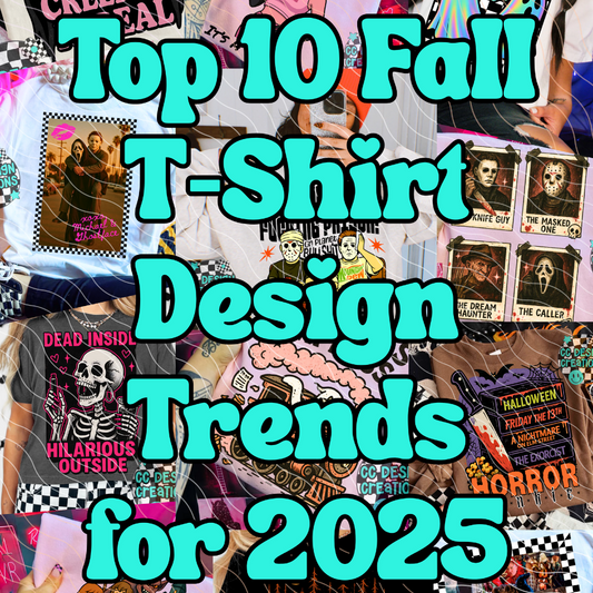 Top 10 Fall T-Shirt Design Trends for 2025