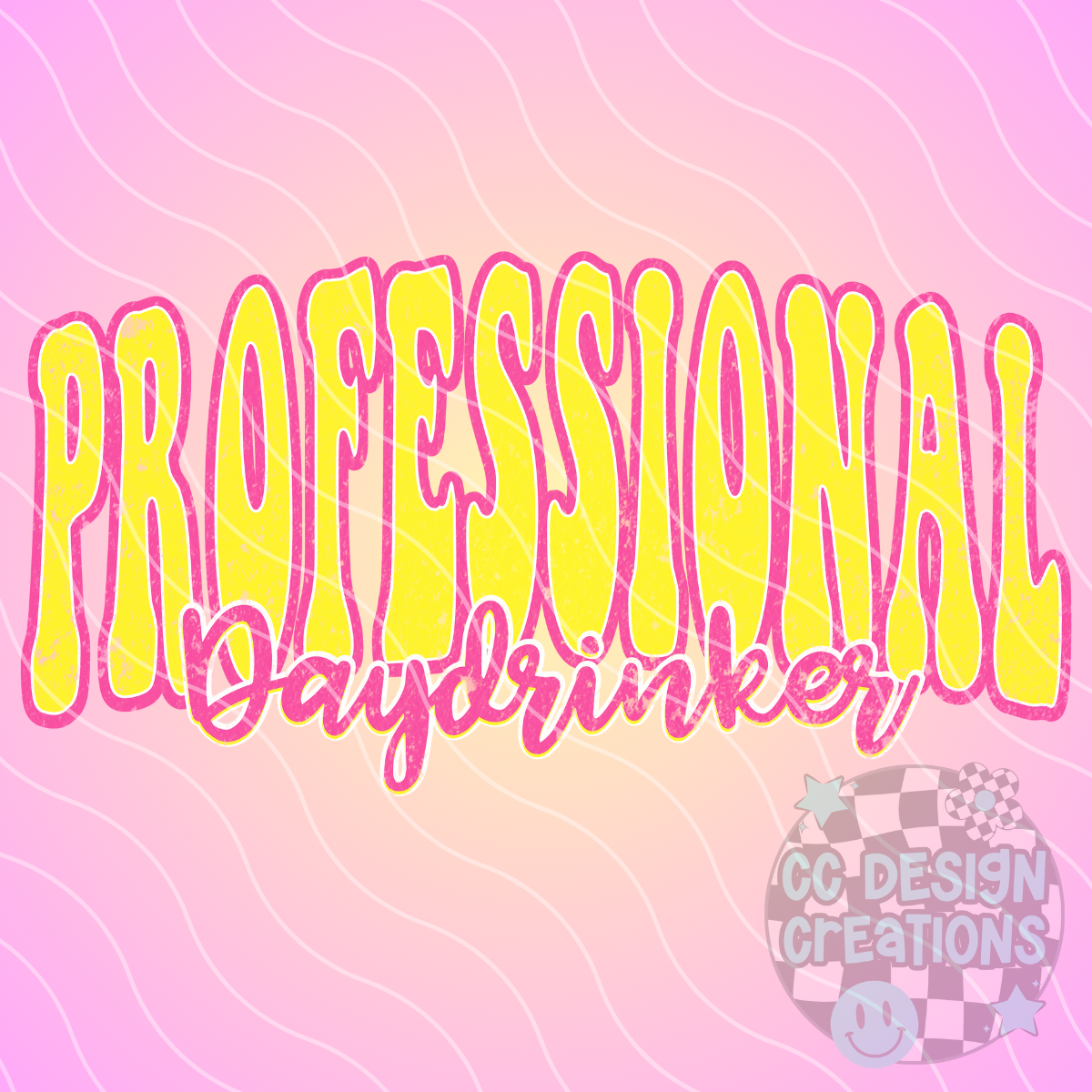 Professional Daydrinker PNG Digital Download