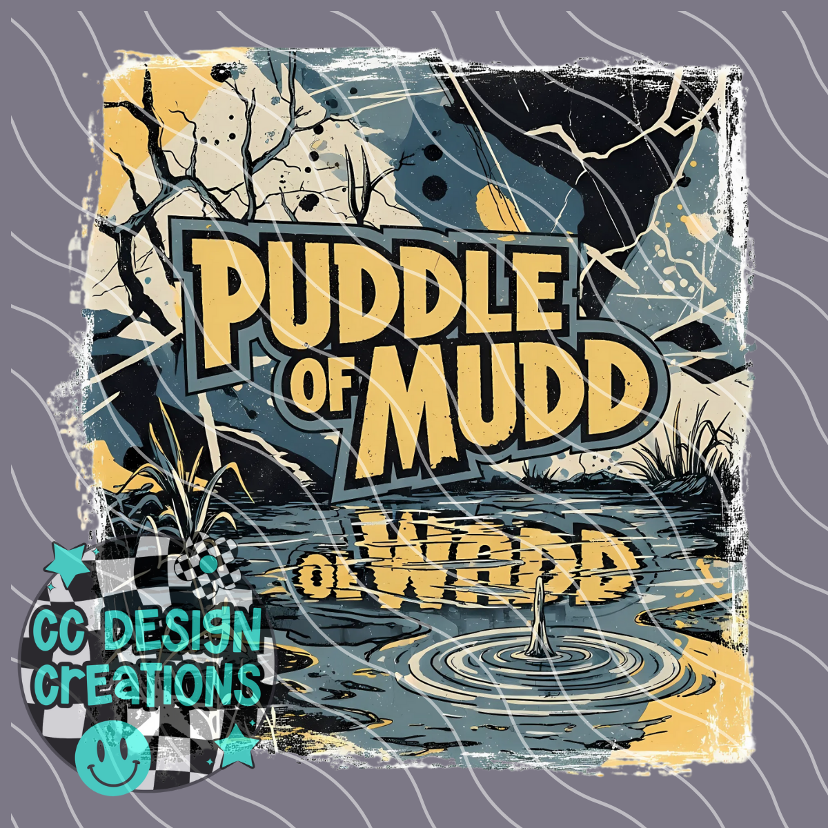 Puddle of Mudd PNG Digital Download