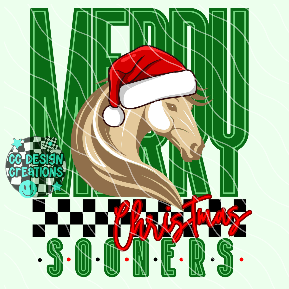 Christmas Sooners PNG Digital Download