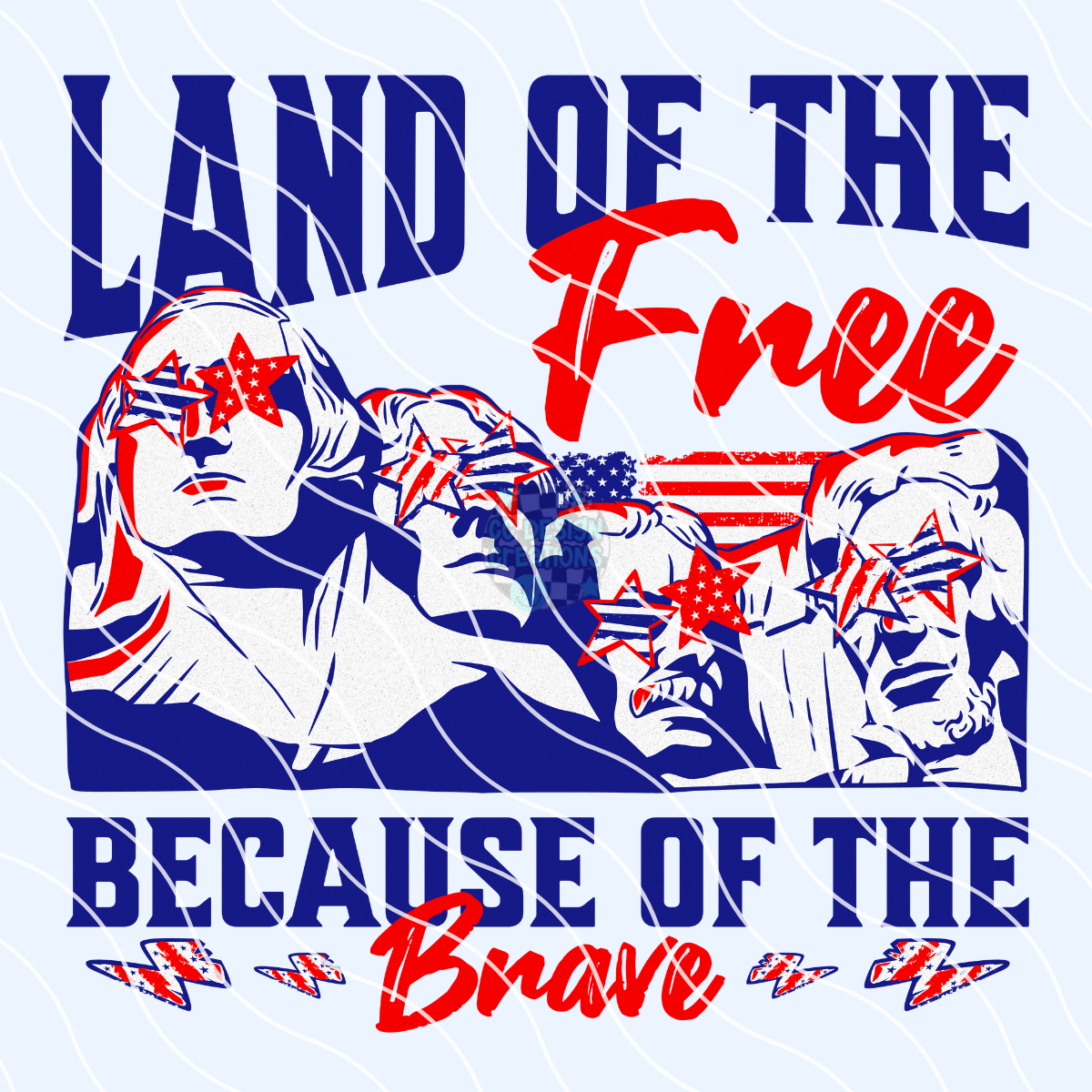 Land of The Free PNG Digital Download