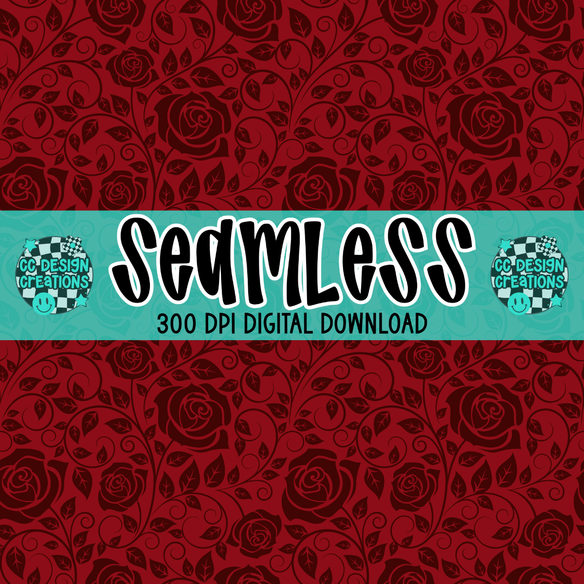 SEAMLESS Rose PNG Digital Download