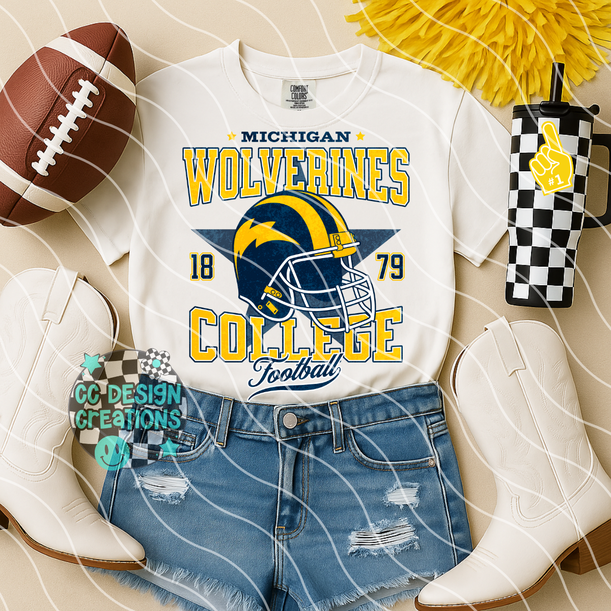 Retro All Star Football Bundle PNG Digital Download (25 Designs)