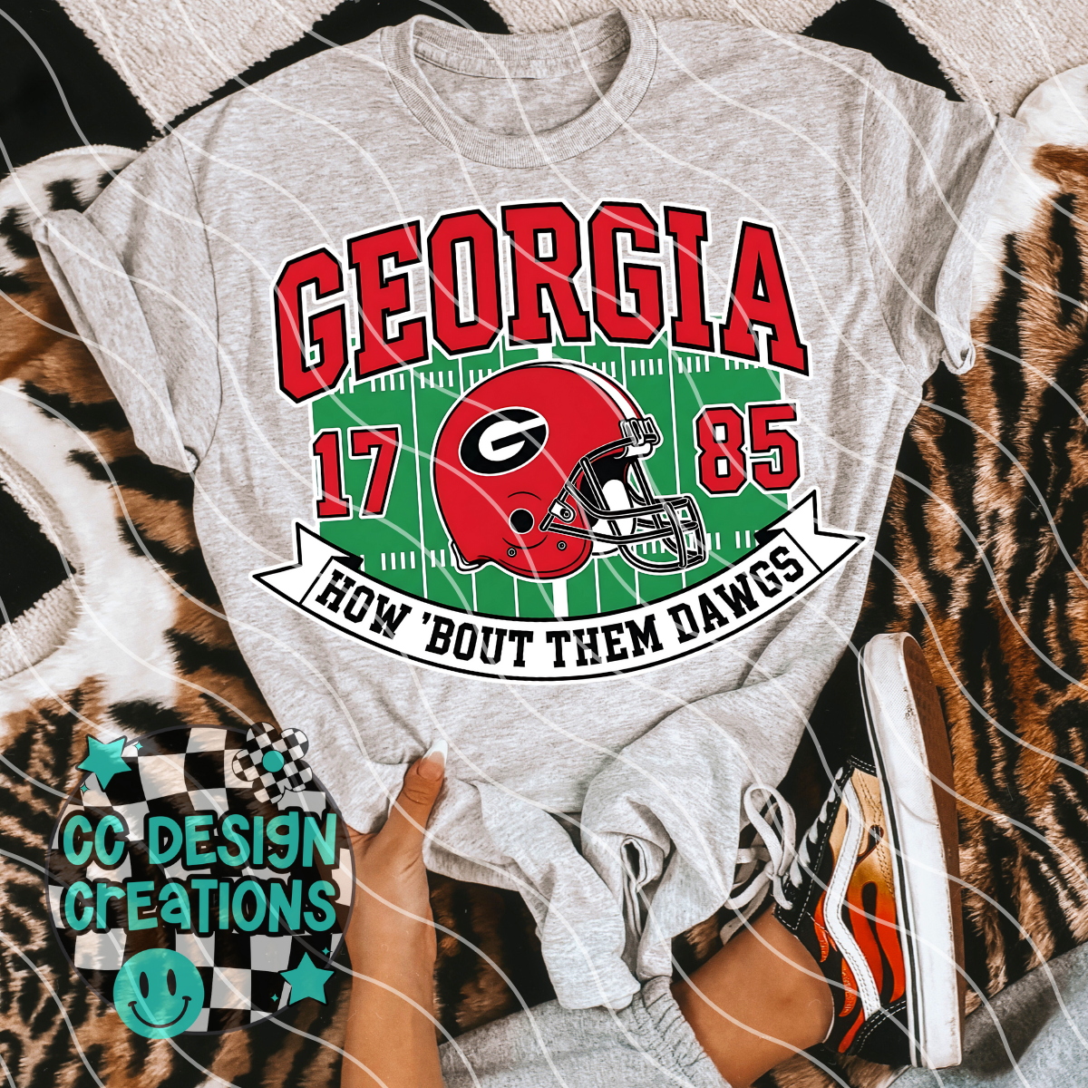 Georgia Retro Collegiate PNG Digital Download