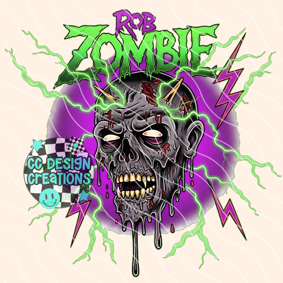 Zombie Rob PNG Digital Download
