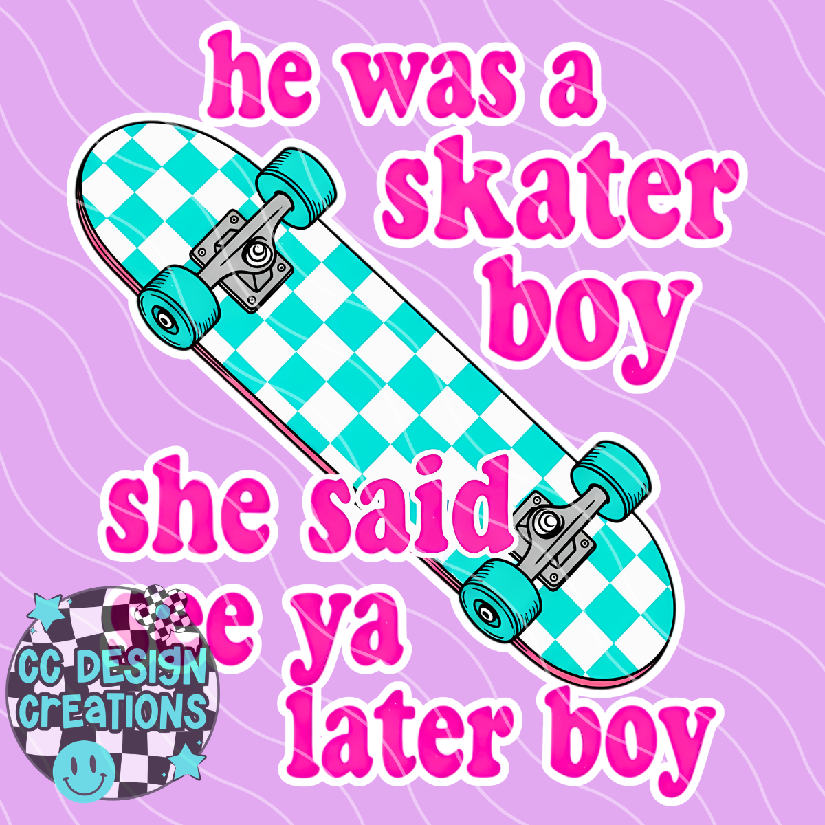 Skater Boy PNG Digital Download
