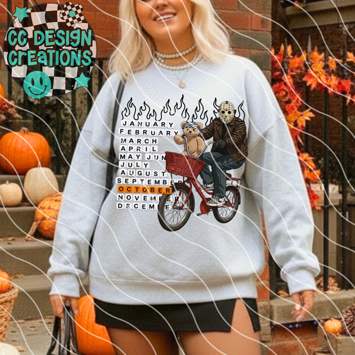 OCTOBER PNG DIGITAL DOWNLOAD