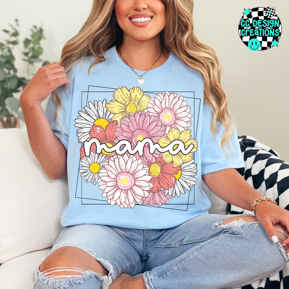 Floral Mothers Day Mama PNG Digital Download