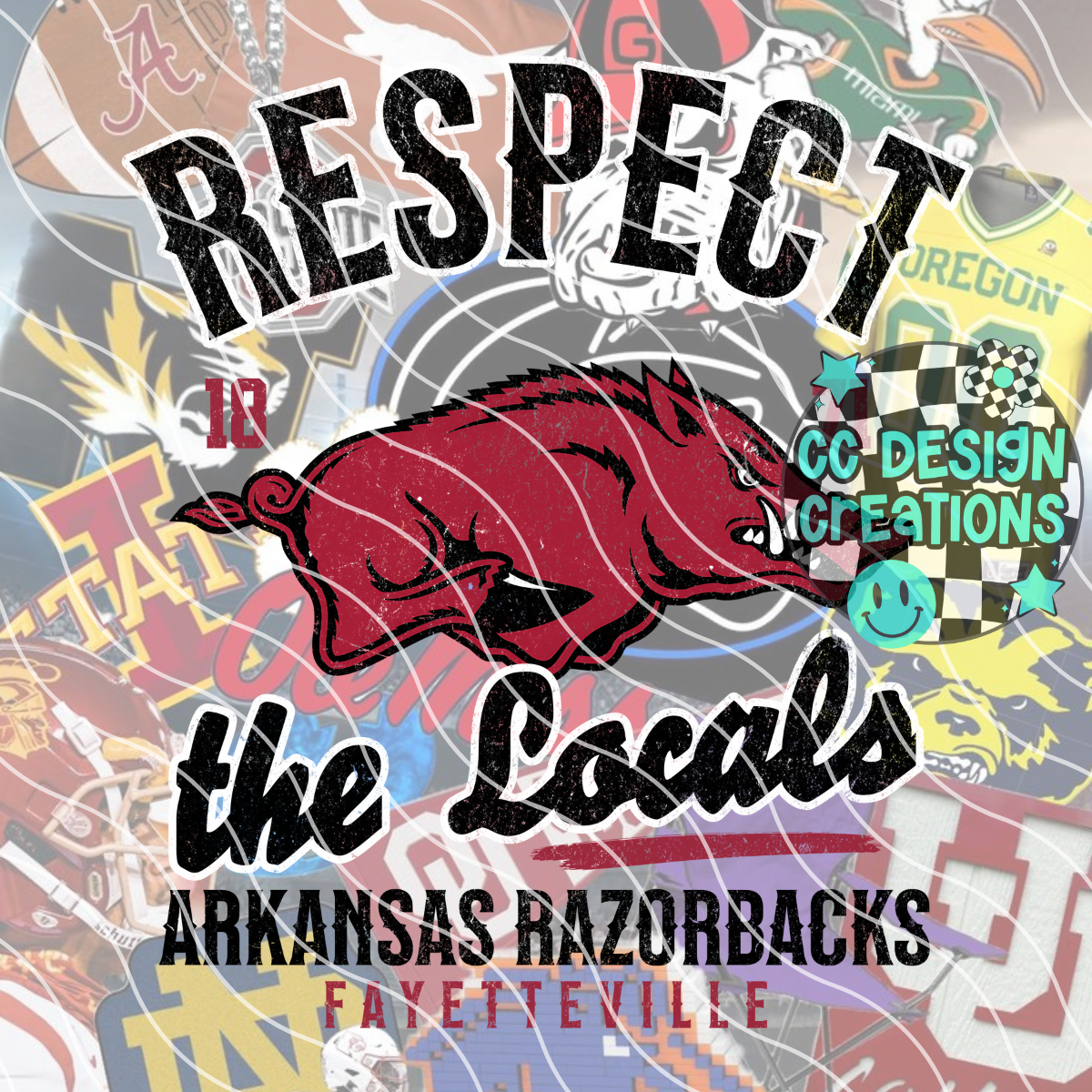 Respect The Locals Arkansas PNG Digital Download