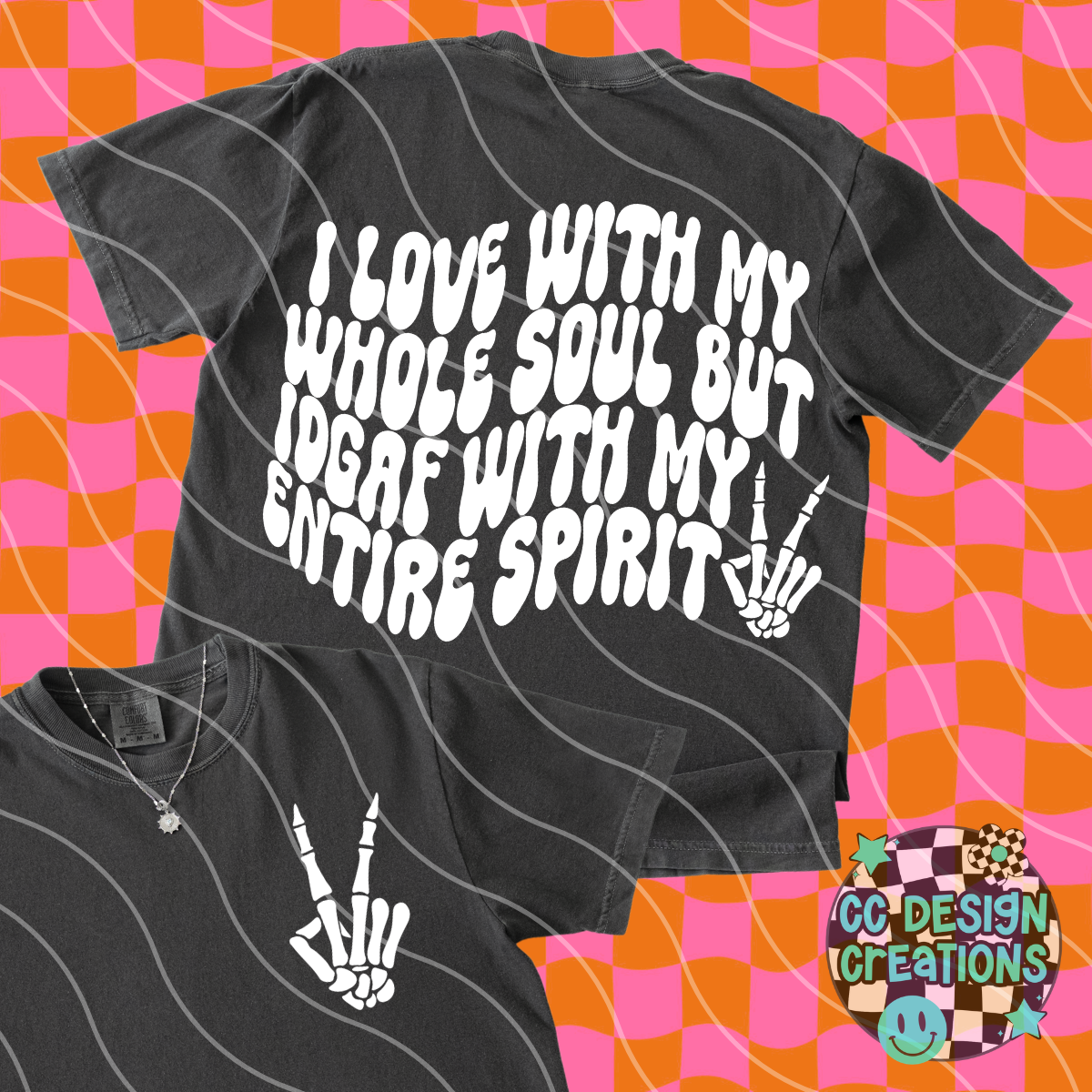 IDGAF PNG Digital Download