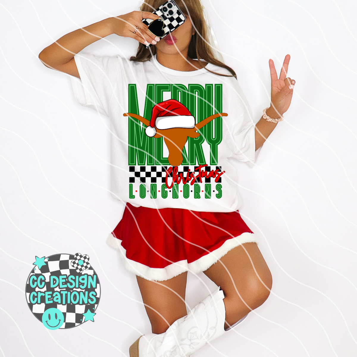 Christmas Horns PNG Digital Download