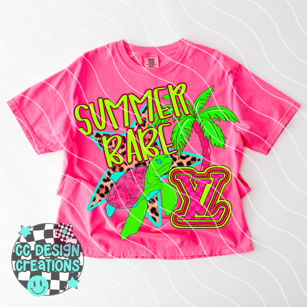 Summer Babe PNG Digital Download