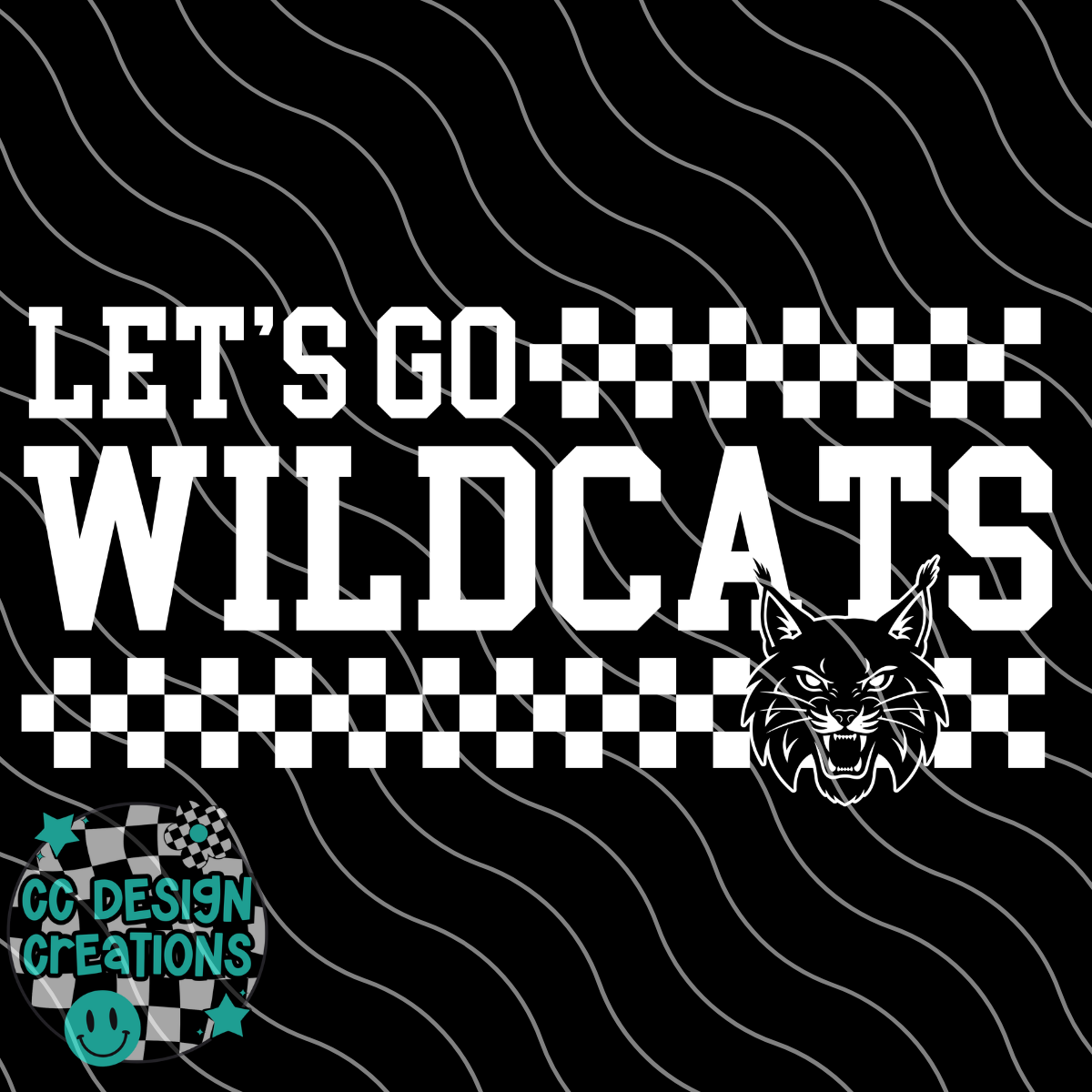 Lets Go Wildcats PNG Digital Download