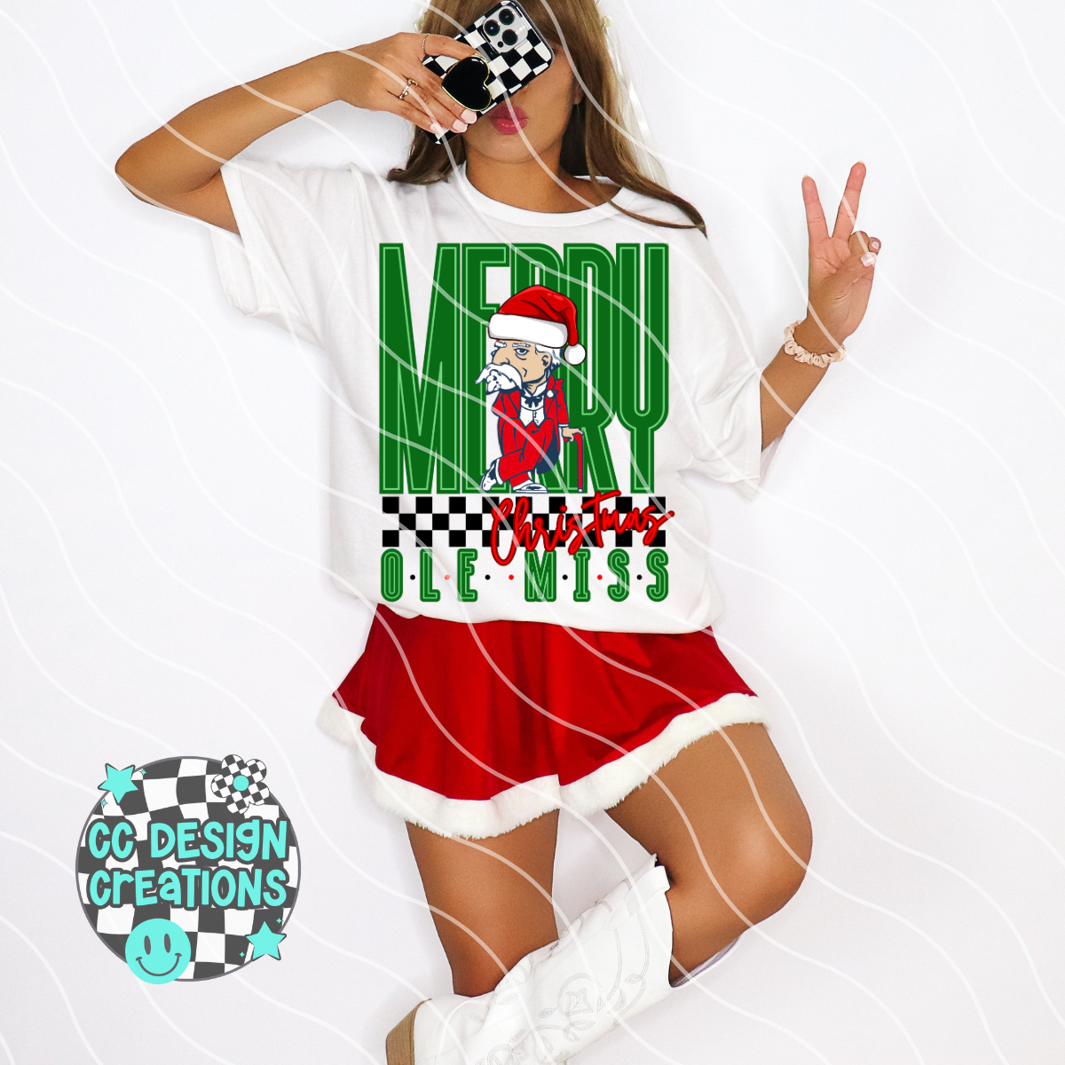 Christmas Ole Miss PNG Digital Download