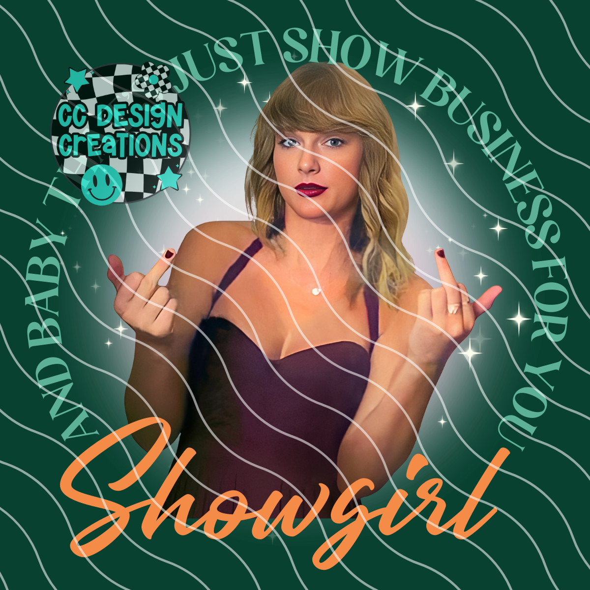 Swiftie Middle Fingers PNG Digital Download