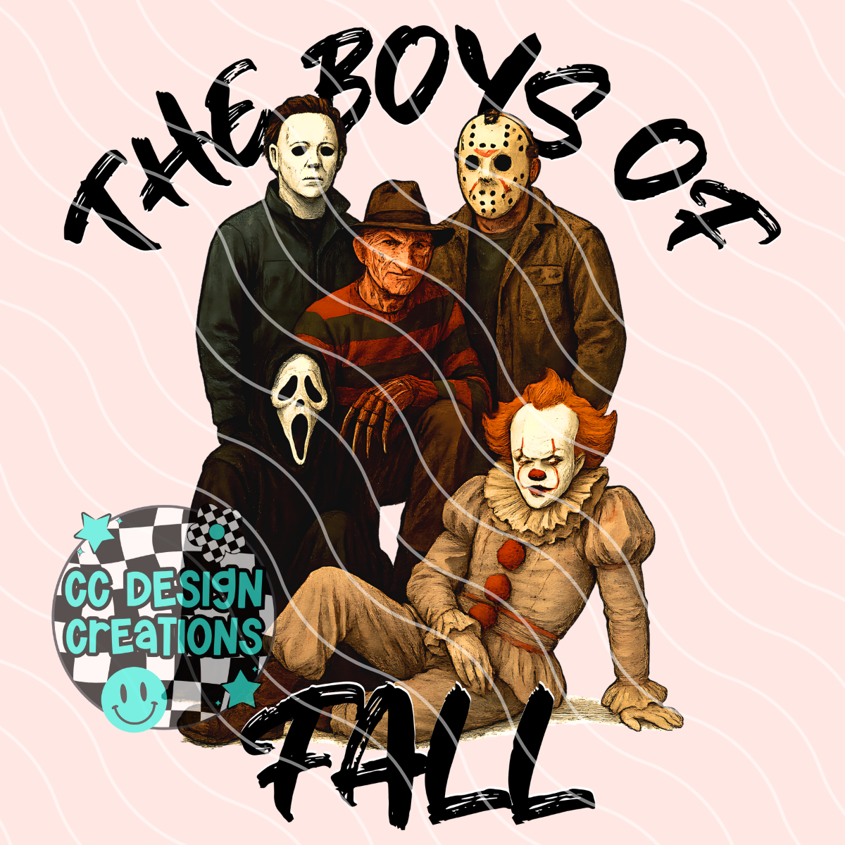 Boys of Fall PNG Digital Download