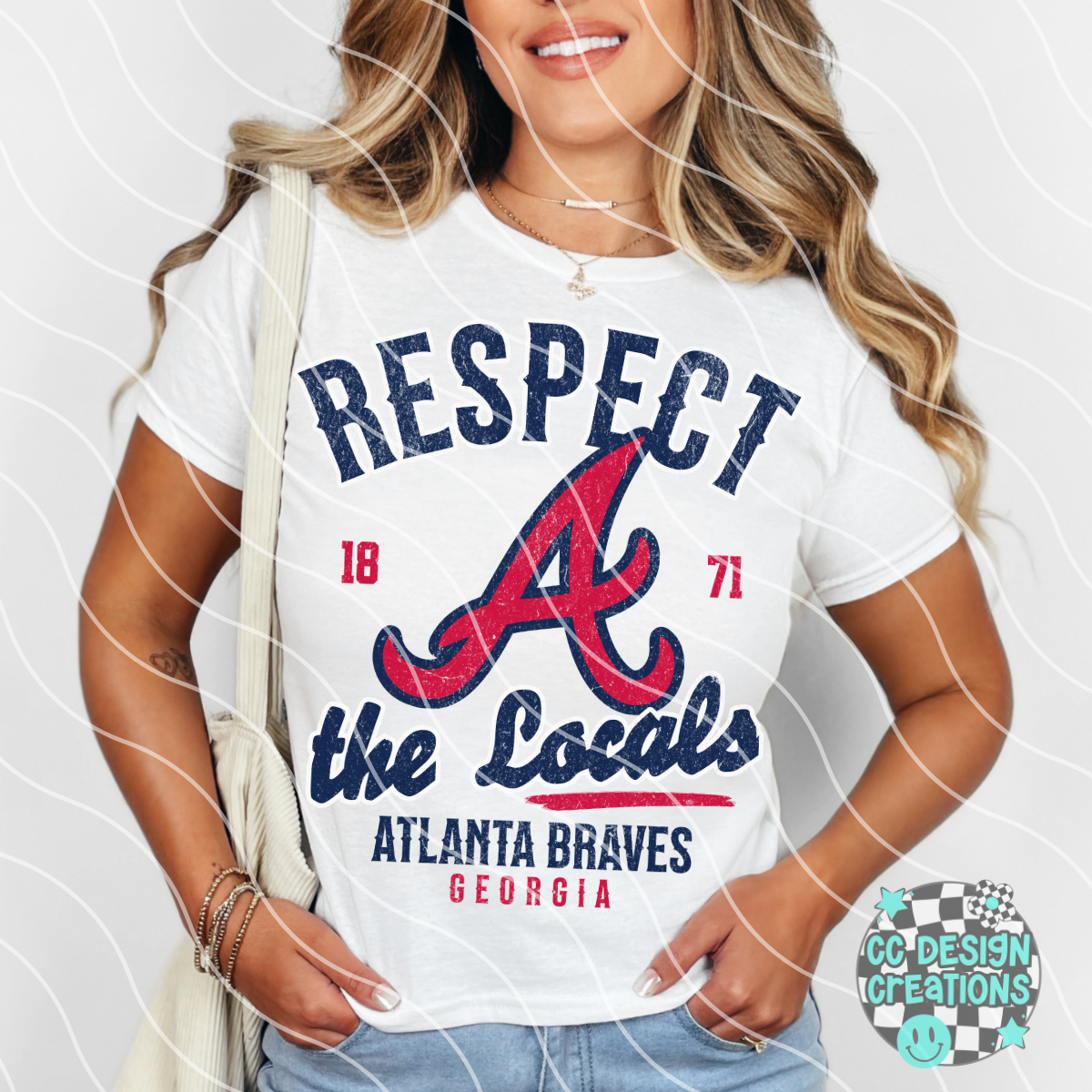Respect The Locals Braves PNG Digital Download