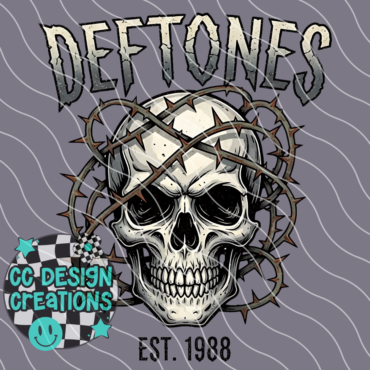 Deftones 1988 PNG Digital Download