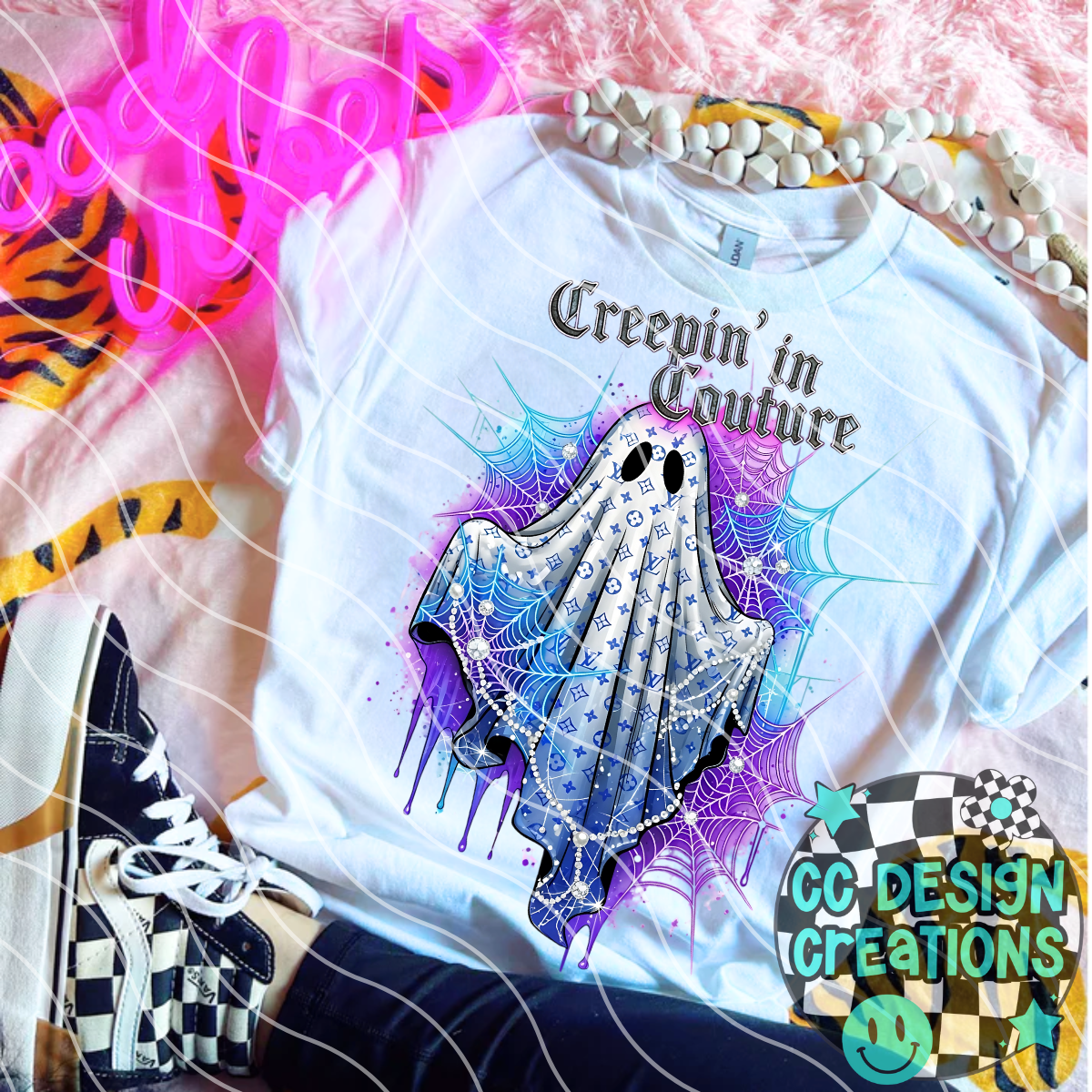 Creepin In Couture PNG Digital Download
