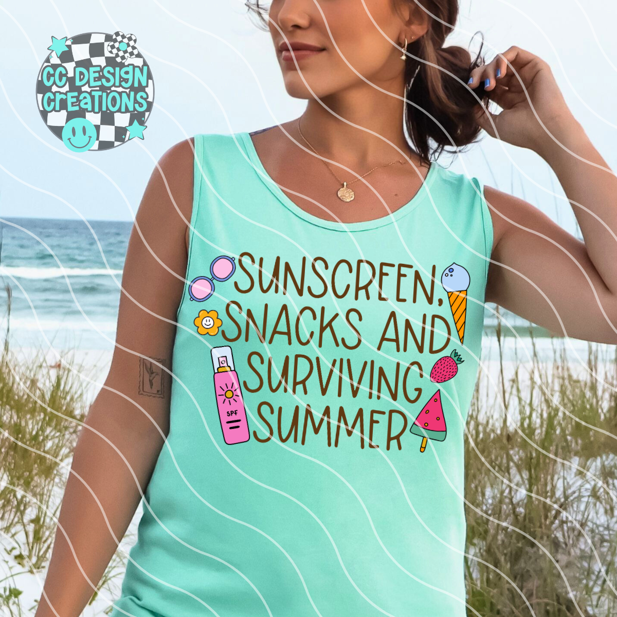 Surviving Summer PNG Digital Download