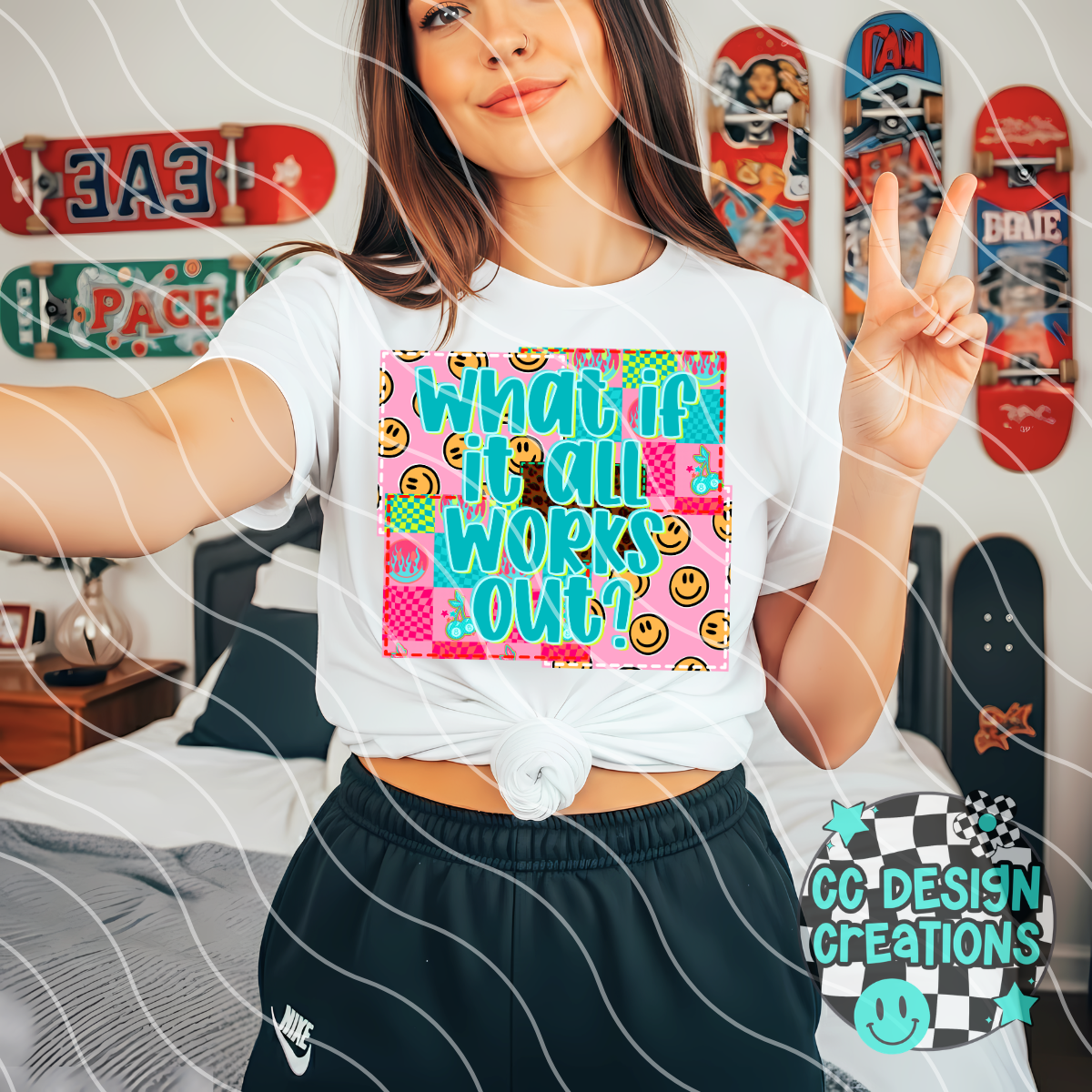 All Works Out PNG Digital Download