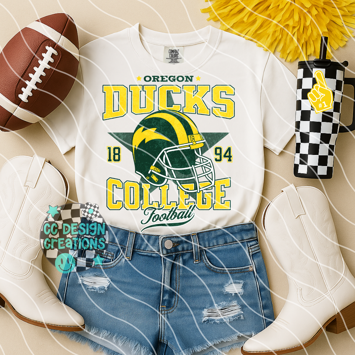 Retro All Star Football Bundle PNG Digital Download (25 Designs)