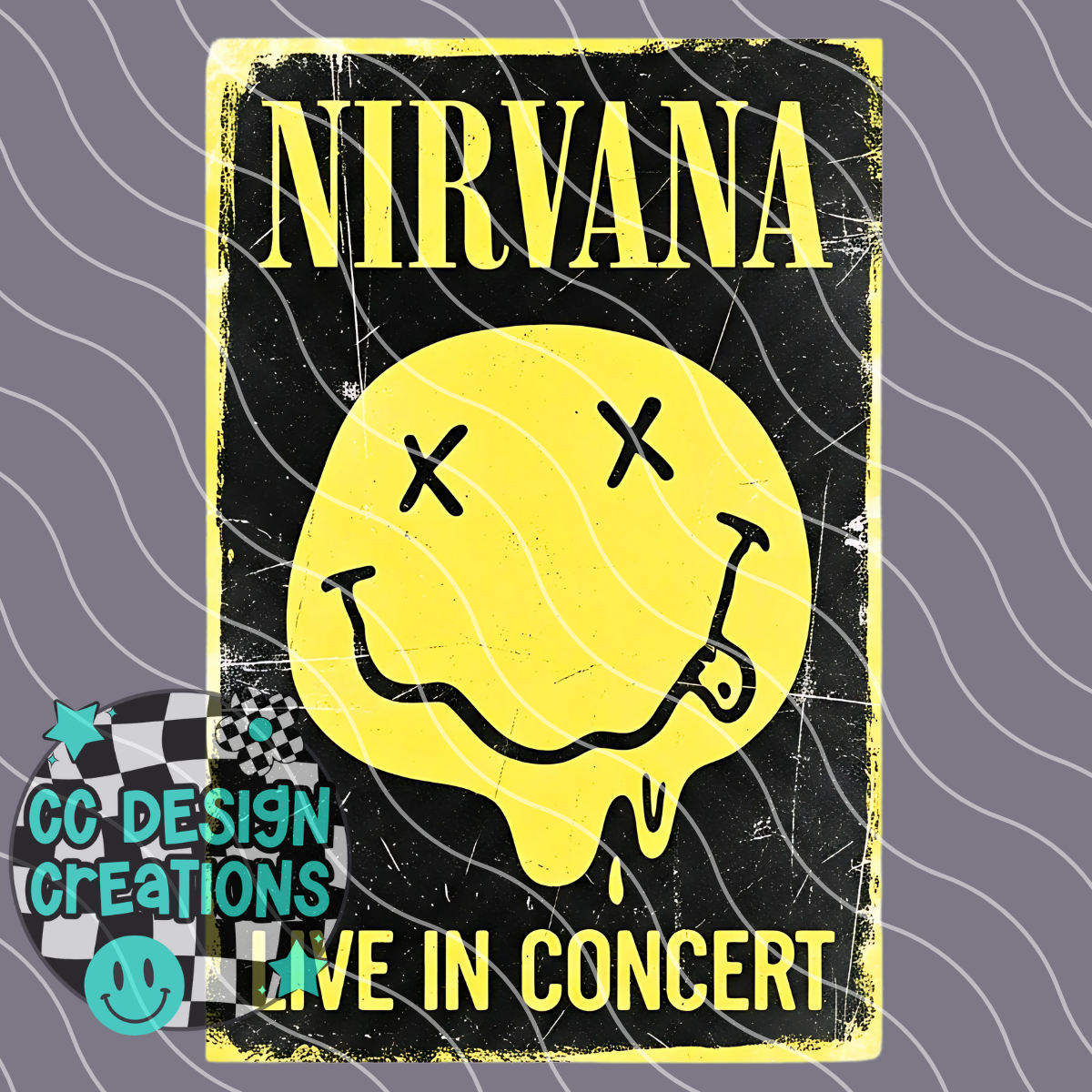 Nirvana PNG Digital Download