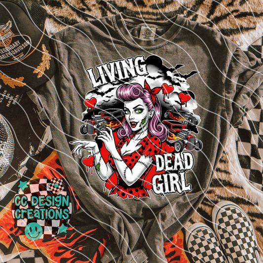 Living Dead Girl PNG Digital Download