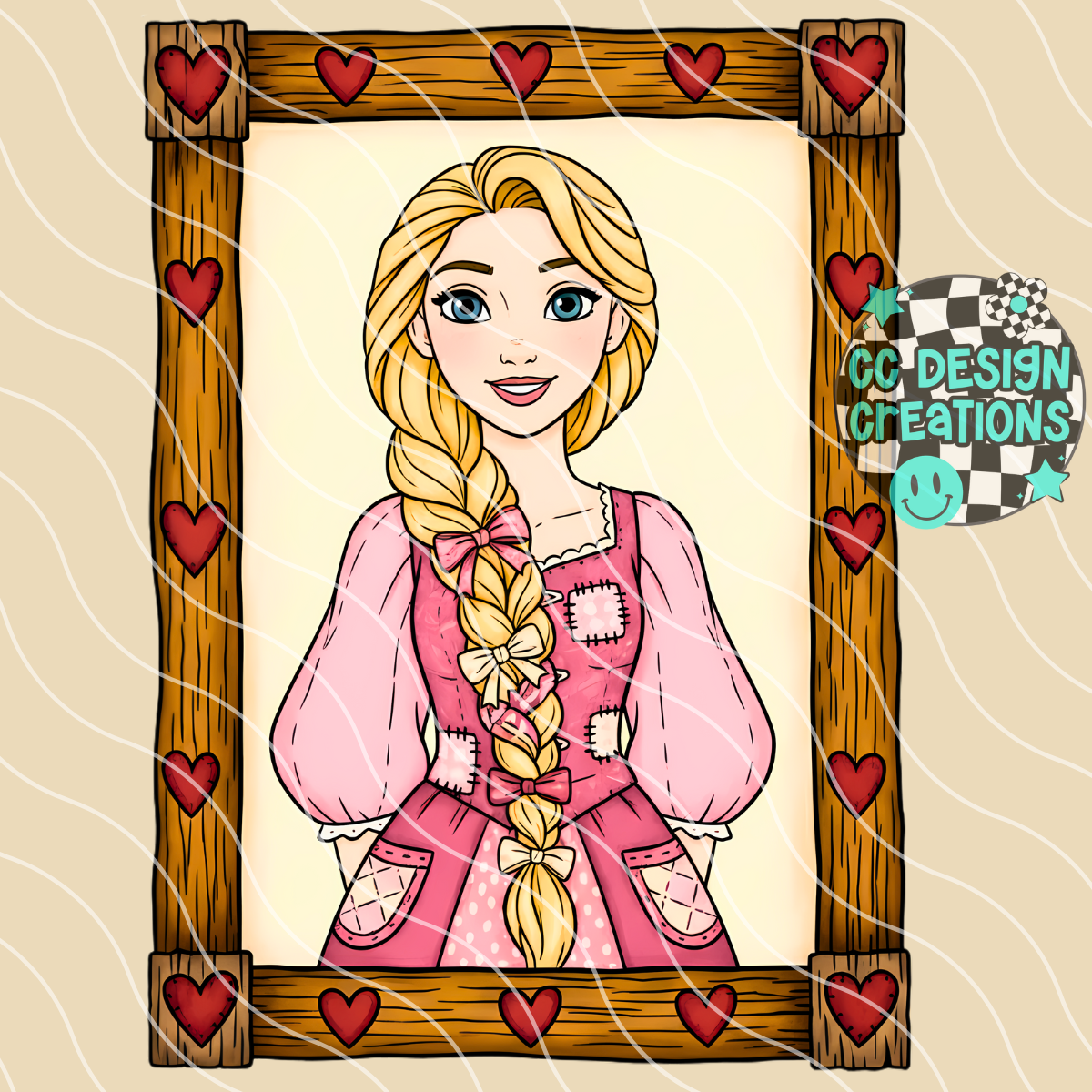 Thrifted Princess PNG Digital Download 3