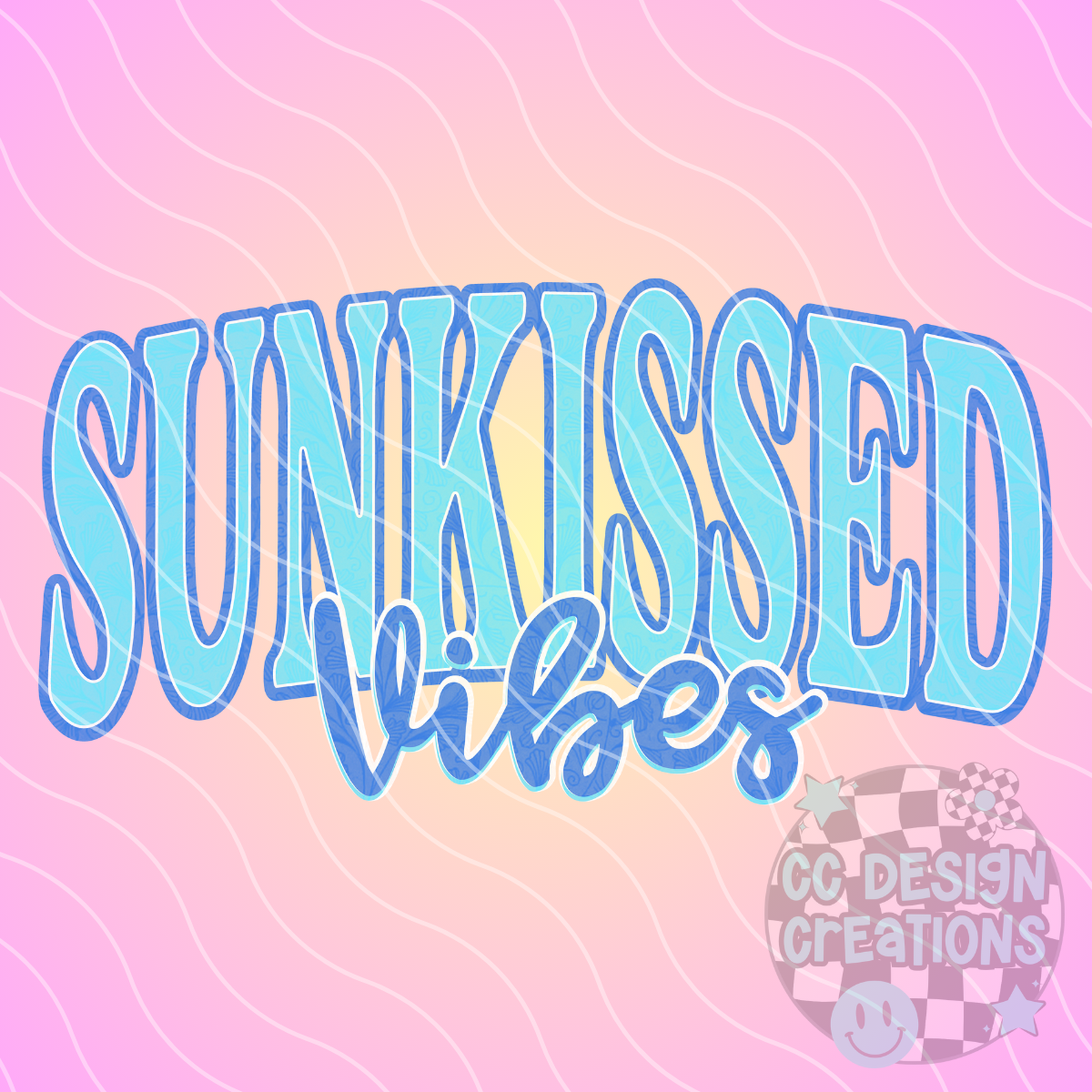 Sunkissed Vibes PNG Digital Download