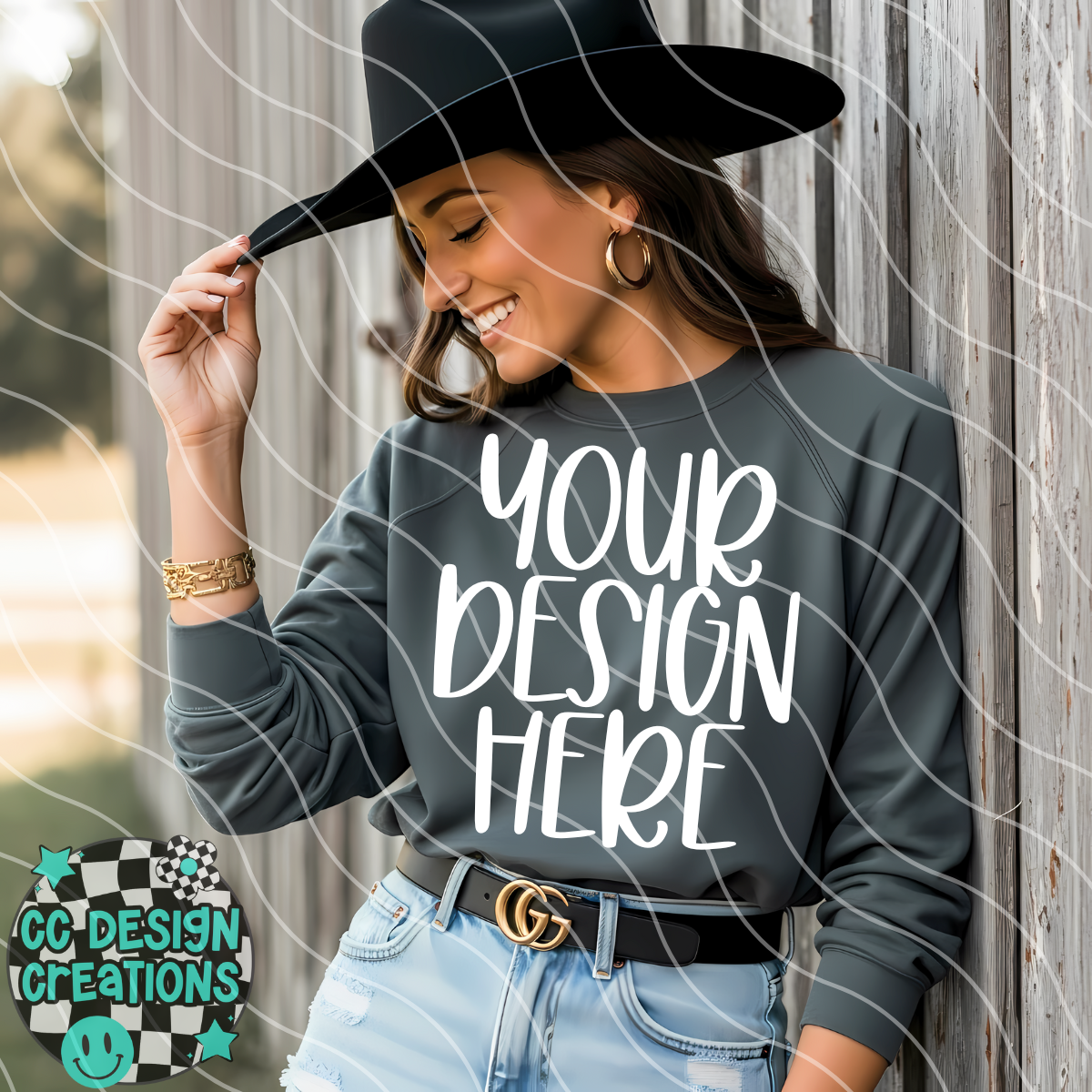 Pepper Sweatshirt Western MOCK