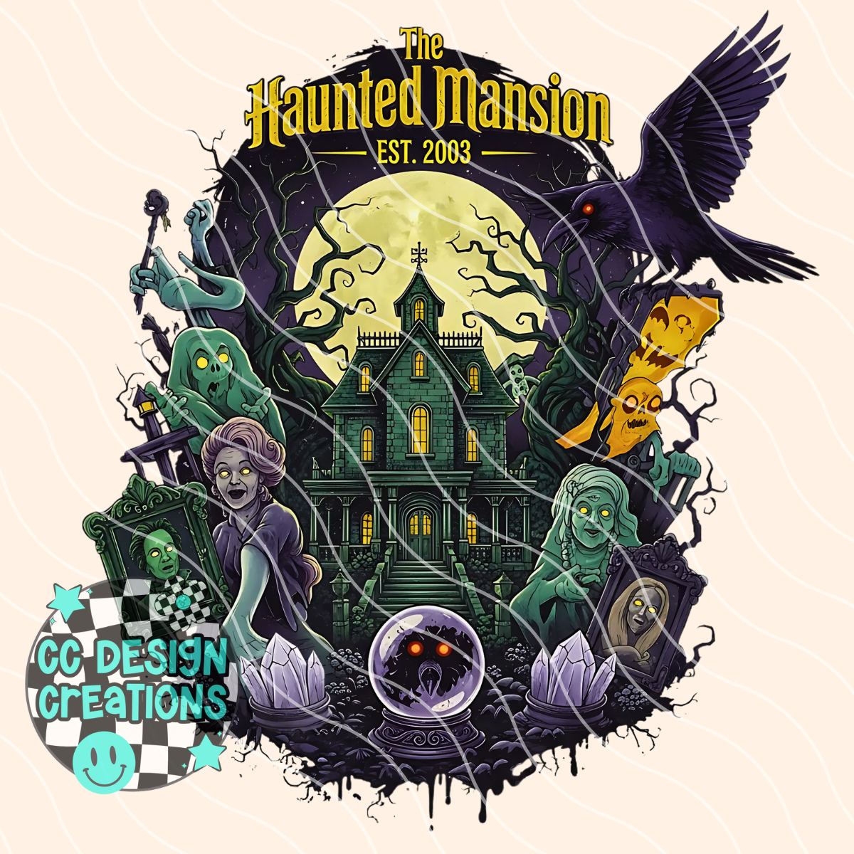 Haunted Mansion 03 PNG Digital Download