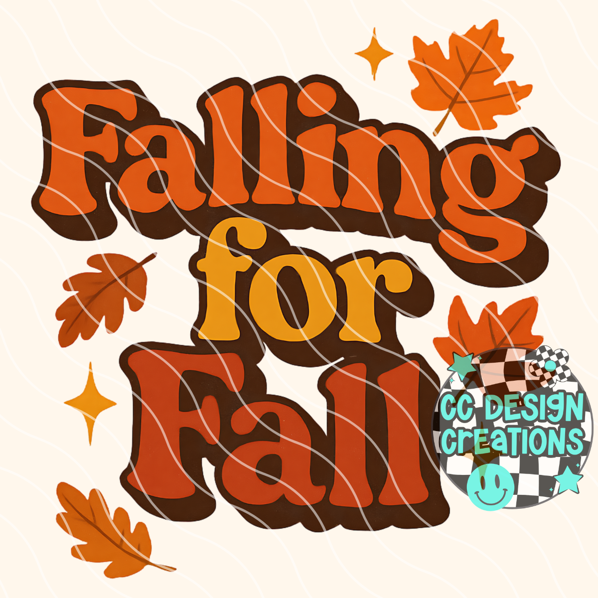 Falling For Fall PNG Digital Download