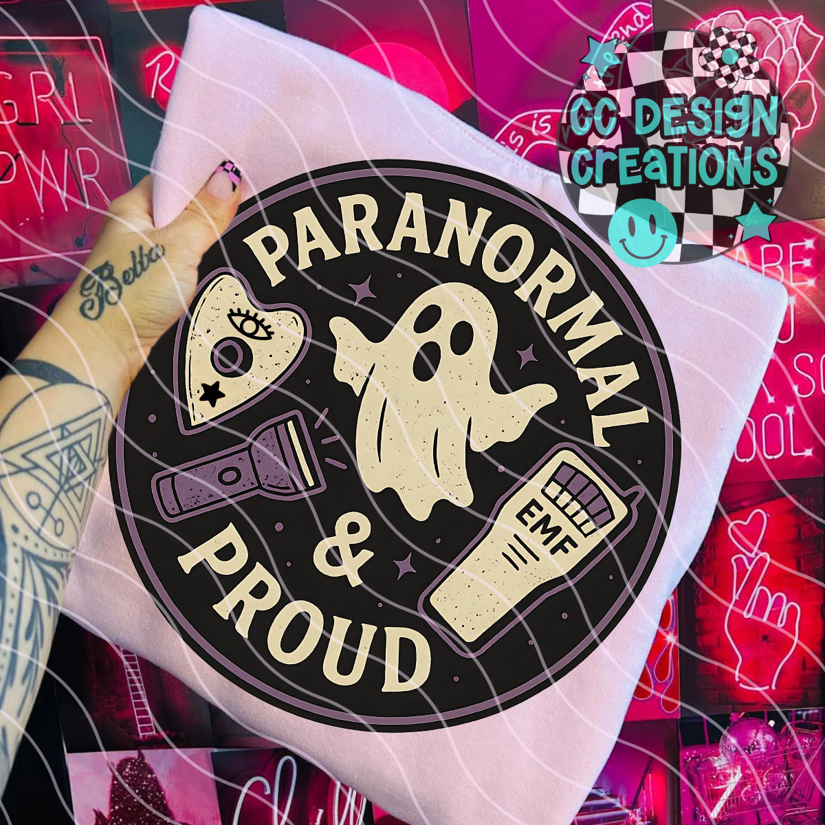 Paranormal & Proud PNG Digital Download