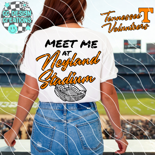 Meet Me At Neyland Stadium Vols PNG Digital Download