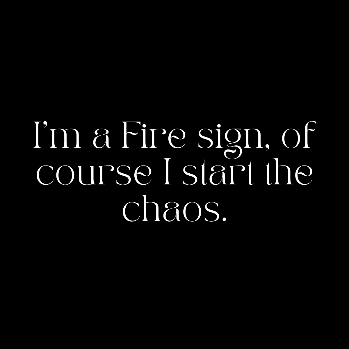 Fire Sign PNG Digital Download (Black + White Included)