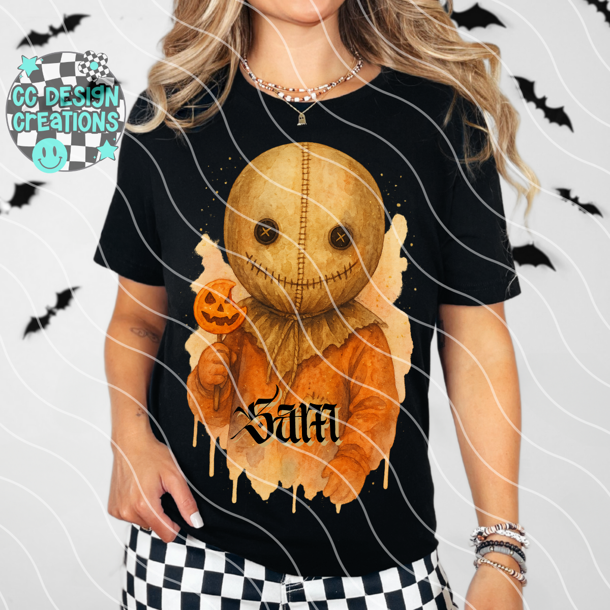 Sam Horror Watercolor PNG Digital Download