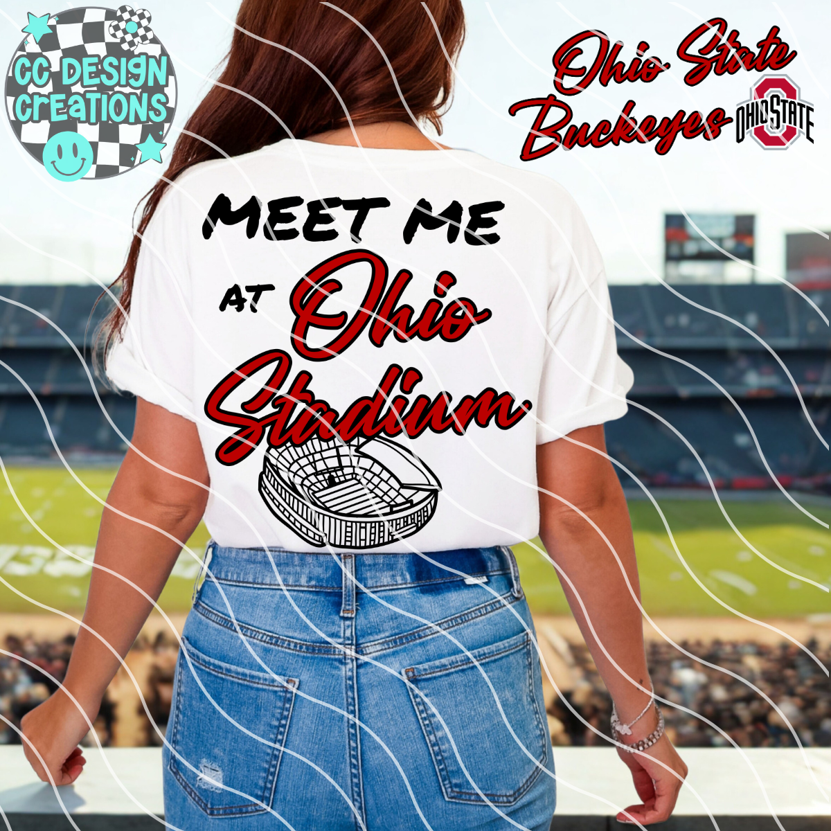 Meet Me At Ohio Stadium PNG Digital Download