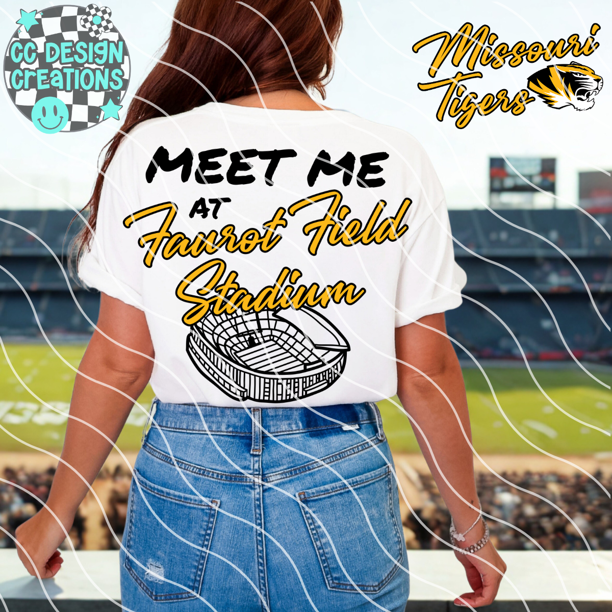 Meet Me At Faurot Stadium Mizzou PNG Digital Download