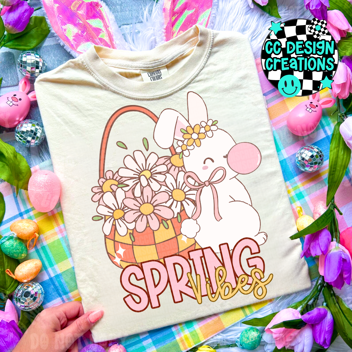 Spring Vibes PNG Digital Download