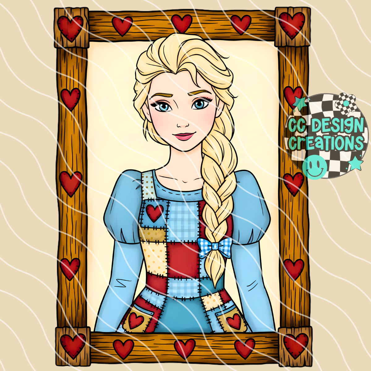 Thrifted Princess PNG Digital Download 5