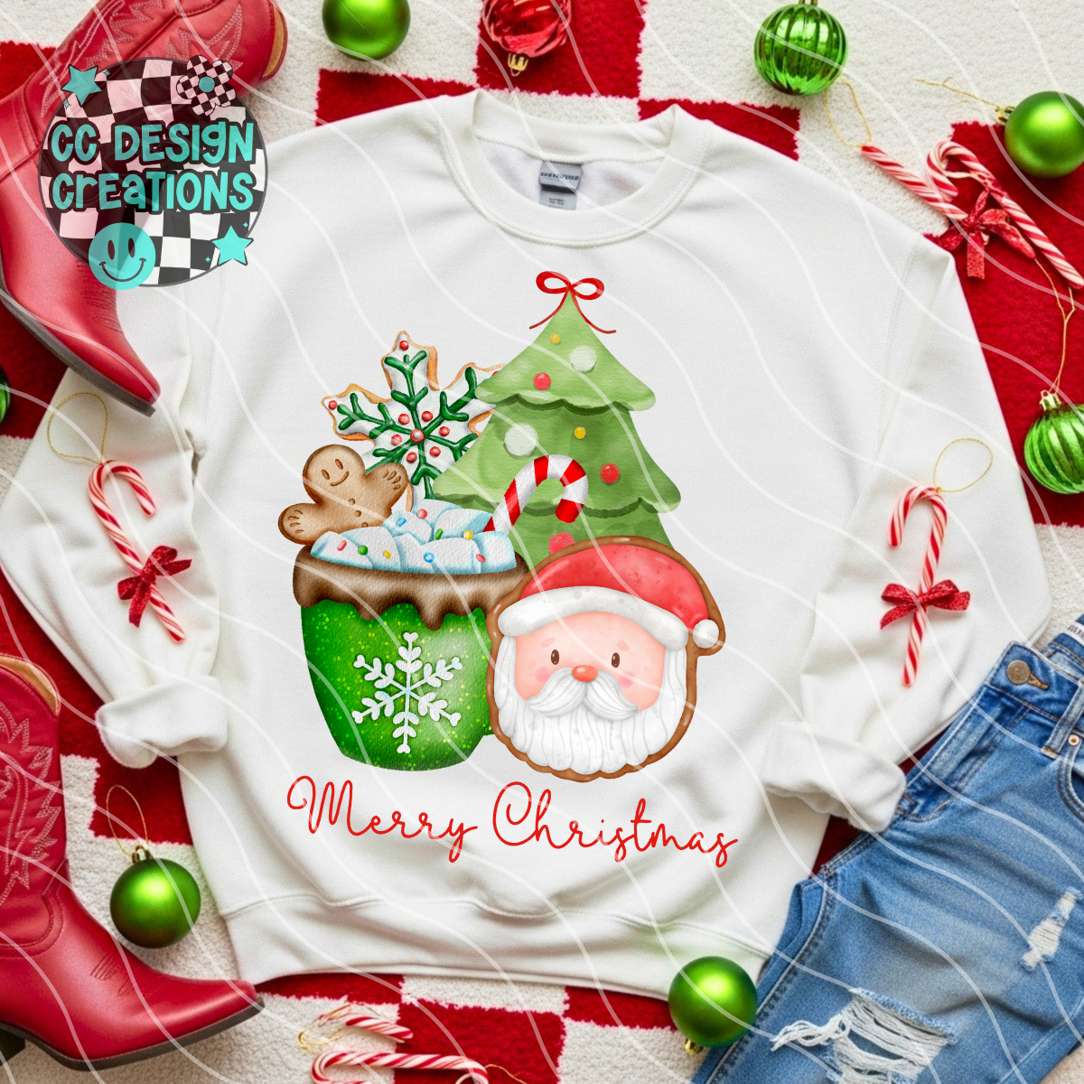 FREE CHRISTMAS DESIGN BUNDLE PNG Digital Download