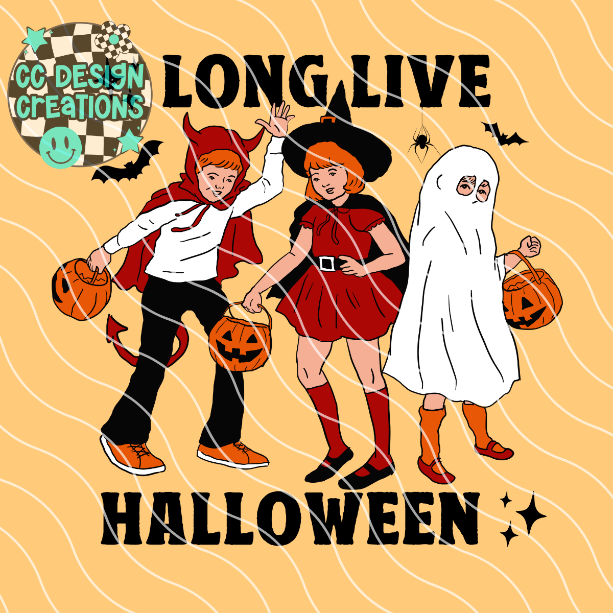 Long Live Halloween PNG Digital Download