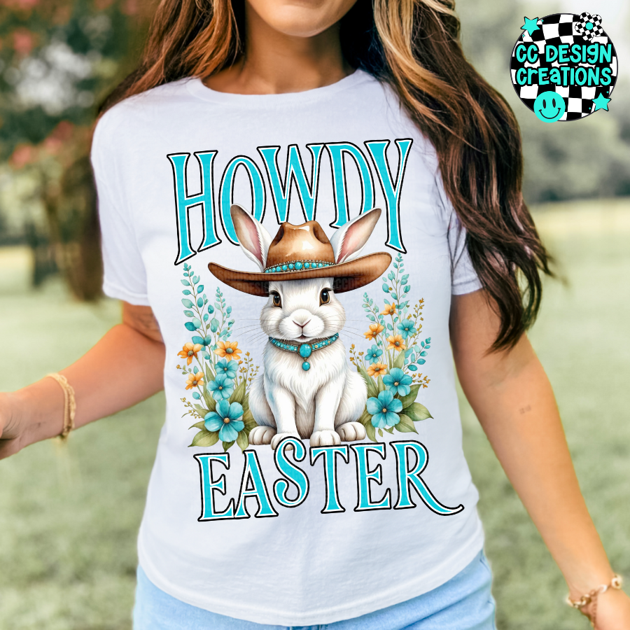 Howdy Easter PNG Digital Download