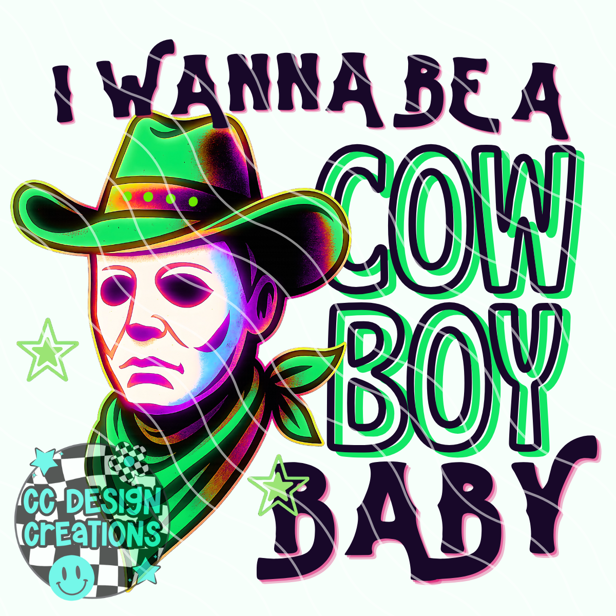 Myers Cowboy PNG Digital Download