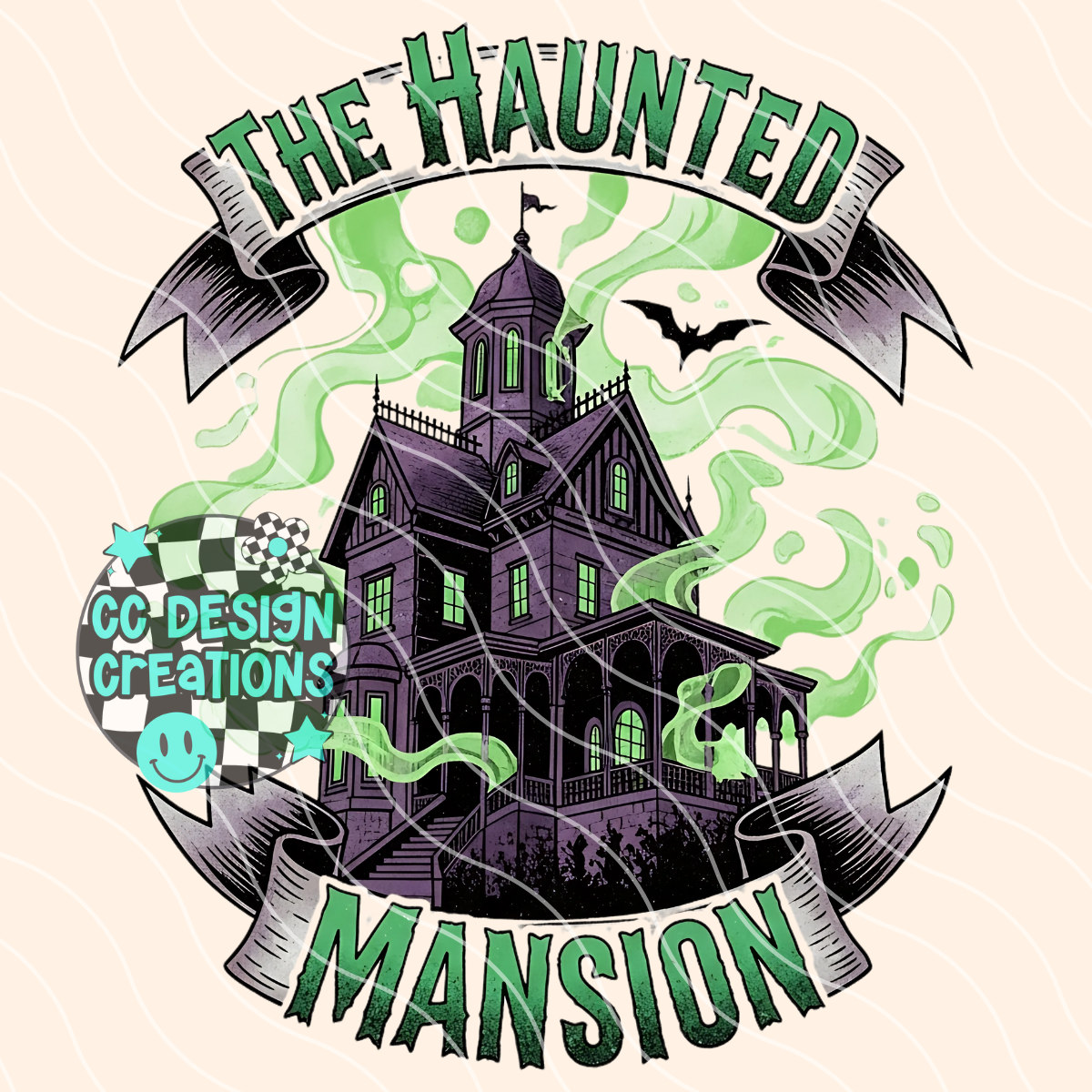 Haunted Mansion PNG Digital Download