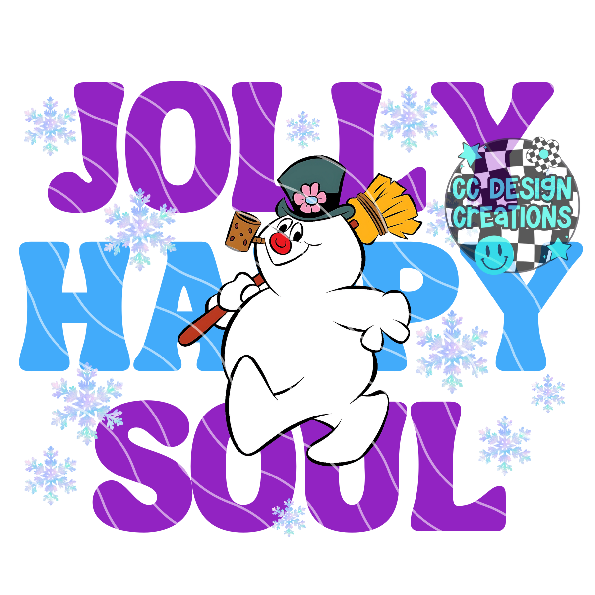 Jolly Happy Soul PNG Digital Download