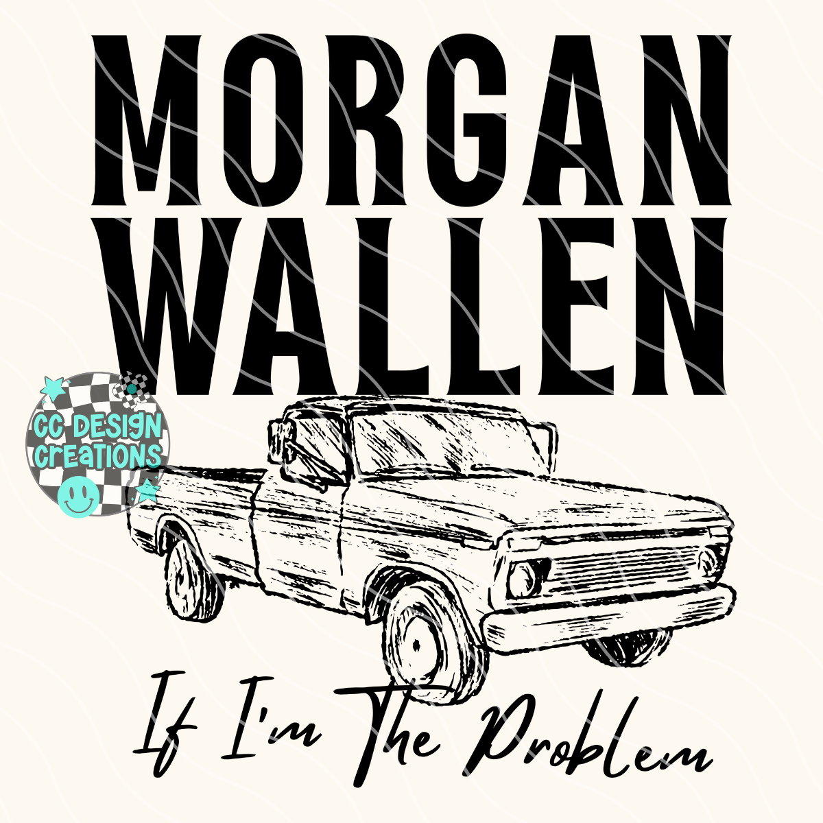 Wallen Truck Im The Problem PNG Digital Download