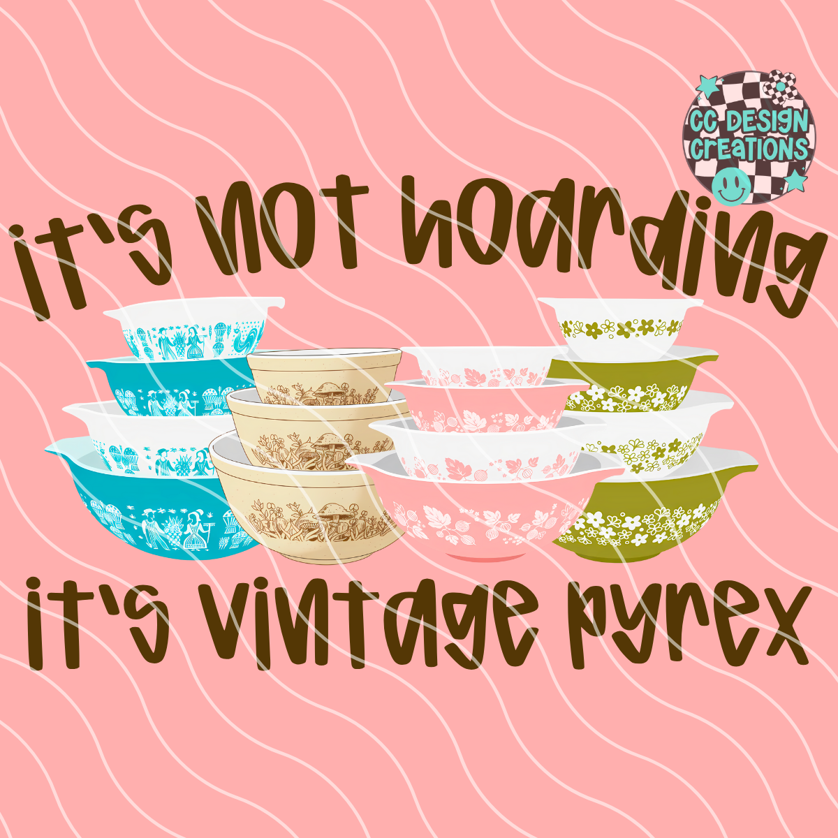 It's Not Hoarding PNG Digital Download